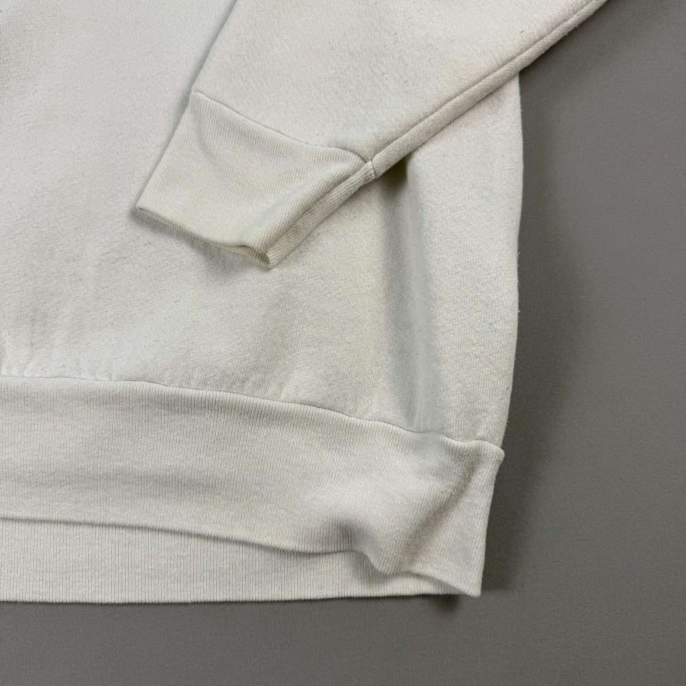Vintage Oneita Sweatshirt Mens XL White Florida Graphic Crewneck Made USA 90s - Picture 3 of 10